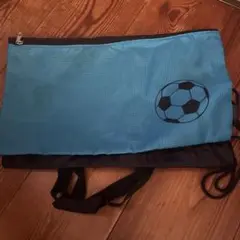 サッカー用バッグ 青と黒