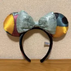 ディズニー　ナイトメアービフォアクリスマス　サリー　カチューシャ