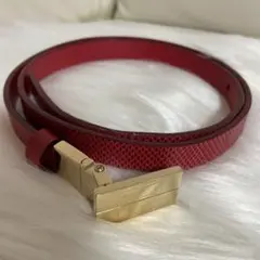 GUCCI★グッチ★ベルト★レザー★赤系