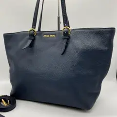 ✨美品✨miu miu ミュウミュウ 2way トートバッグ ショルダーバッグ