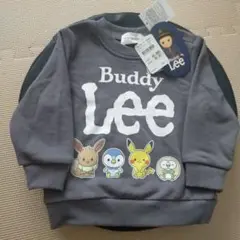 新品 モンコレ Buddy Lee ポケモン トレーナー 80cm グレー