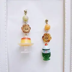 喫茶店メニューピアス イヤリング