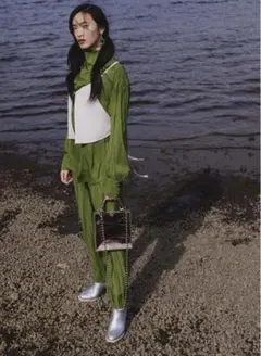 ameri vintage プリーツパンツSサイズ 新品