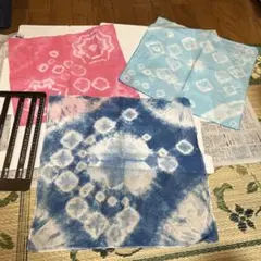 しぼり　ハンカチ　3点セット
