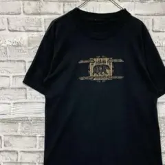USA製90sヴィンテージTシャツ！シングルステッチ　ブラック半袖古着M30