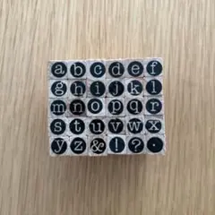 英字スタンプ