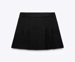 Zara プリーツパンツスカート