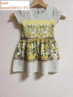next フラワープリント ワンピース 花柄 夏服 子供服