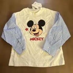 新品 120㎝　フタフタ　ミッキー トップス