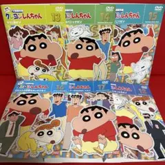 クレヨンしんちゃん　アニメ　DVD　8期　13巻〜18巻　6枚セット　28