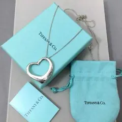 Tiffany ティファニー ネックレス 限定 特大XLオープンハート 入手不可
