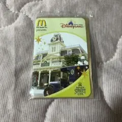 香港ディズニーランド　マクドナルド　カード　2006