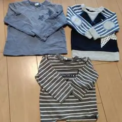 90〜100cm　長袖　3枚セット