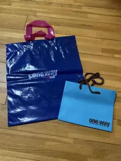 one way レアショッパー2点セットまとめ売り