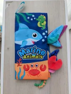 【送料込！】Marine Animals 布絵本