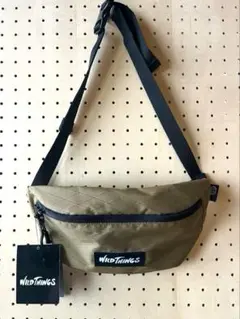 新品WILDTHINGS ウエストバッグ コヨーテ　品番WT-380-0075