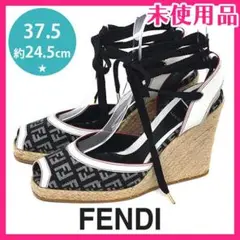 新品❤️フェンディ ズッカ FFロゴ サンダル 37.5(約24.5cm)