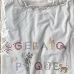 新品 ジェラートピケ 半袖 白 Tシャツ
