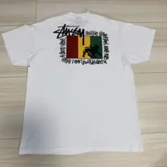 希少⭐️STUSSY Tシャツ / USA製 / 90s / ラスタカラー / L
