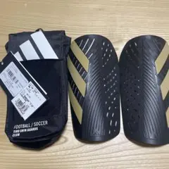 サッカー　すねあて　L
