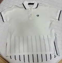 FRED PERRY ホワイト ポロシャツ 半袖