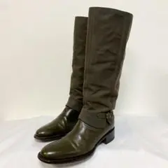 SARTORE サルトル ロングブーツ ジョッキーブーツ 37.5 イタリア製