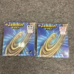 新品　ニッタク　ジャミン　ラバー　赤・黒　厚　2枚セット
