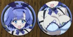 ぬきたし ドンキホーテ 描き下ろし 缶バッジ 畔美岬 2種セット
