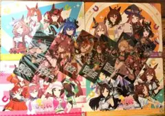 うま娘　下敷き&ミニクリアファイルset