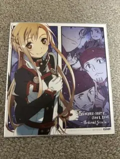 ソードアート・オンライン SAO 劇場版オーディナルスケール 色紙 アスナ