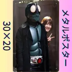 メタルポスター 浜辺美波 シン仮面ライダー ブリキ看板