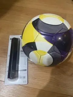 (お得セット)カラフルサッカーボールとポンプホース