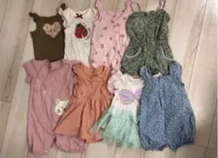 【早い者勝ち】ベビー服ロンパースセット 8点