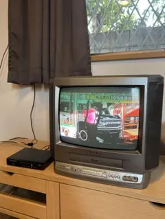 AIWA  カラーテレビ/ビデオカセットレコーダー (21インチ) アイワ、ダブルチューナ内蔵の21型Hi-Fiフラットテレビデオ