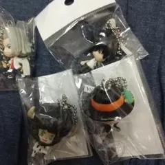 家庭教師ヒットマンreborn! フィギュアストラップ マスコット４種セット