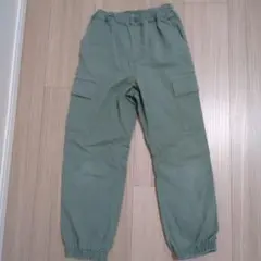 UNIQLO カーゴパンツ 140 カーキ