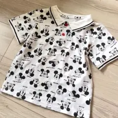 ディズニー ミッキー ポロシャツ(ブリーズ エフオーキッズ ザラ ユニクロ)