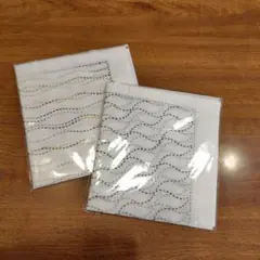 刺し子ふきん　2枚