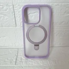 1点のみ❤️iPhone14Pro ケース MagSafe対応 スタンド 紫