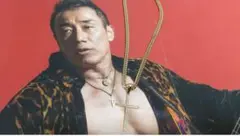 本物 長渕剛さん特注 k18 クロス ペンダント＆k18 喜平 ネックレス30g