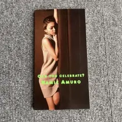 安室奈美恵 CAN YOU CELEBRATE?