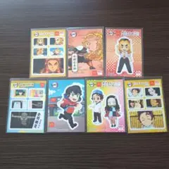 鬼滅の刃 シール 7枚セット