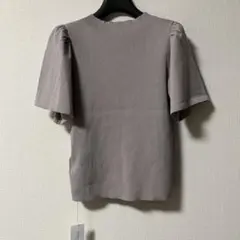 新品タグ付き　PROPORTION BODY DRESSING フレア袖ニット