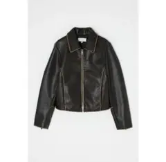 MOUSSY FAUX LEATHER MINIMAL ジャケット