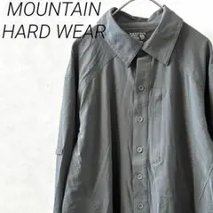MOUNTAIN HARD WEAR シャツ 長袖 胸ポケット シンプル 薄手