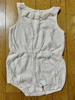 エイチアンドエム　H&M 白　ロンパース