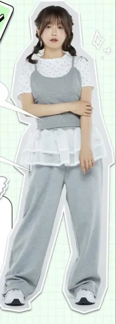 vehement フリルパンツ