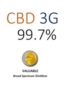 CBD Broad Spectrum Distillate 3g
