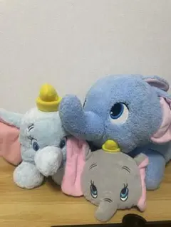 Disney ダンボ ぬいぐるみ　パスケース