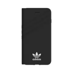 【匿名配送】未使用品【訳あり】廃盤adidas手帳型iPhoneケース7黒/白